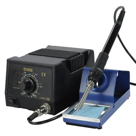 - Ktaxon 936B ESD Electric Rework Iron Soldering Station, SMD Digital Desolder Welder / Welding Stand Holder Tool Kit, 50W 110V
