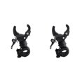 thumbnail image 1 of Wosthever 360 Degrees Rotating Adjustable Flashlight Holder Road Bikes Clamp Clip Accessories Bike Mountain Mount Cycling Headlamp Riding 12x6cm 2Conjunto, 1 of 6