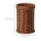 thumbnail image 5 of Portacubiertos de ratán sintético tejido a mano, cesta para cubiertos tejida, organizador de utensilios de cocina, 5 of 7