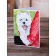 thumbnail image 2 of Westie Greeting Cards and Envelopes Pack of 8, 2 of 2