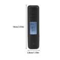 thumbnail image 4 of Riwesomey Probador de conducción en estado de embriaguez para adultos, Analizador de aliento con carga USB de respuesta rápida, dispositivo de medición Medidores de medidas dimensionales Negro Riwesomey TO009132-02, 4 of 6