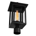thumbnail image 4 of CWI Lighting Winfield 1 Light Black Outdoor Lantern Head, 4 of 4