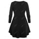 thumbnail image 2 of Camiseta Talla Extra Falda Navideño Estampado Rosegal  Mangas largas de talla grande, 2 of 5