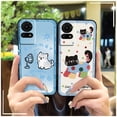 thumbnail image 2 of KBS-Phone Case For TCL 50LE/T510SPP, Full wrap Back Cover Anti-knock TPU Phone Pouch Soft case Protective Graffiti Waterproof Silicone Anti-dust Cute Shockproof Cartoon Fashion Design, 2 of 9