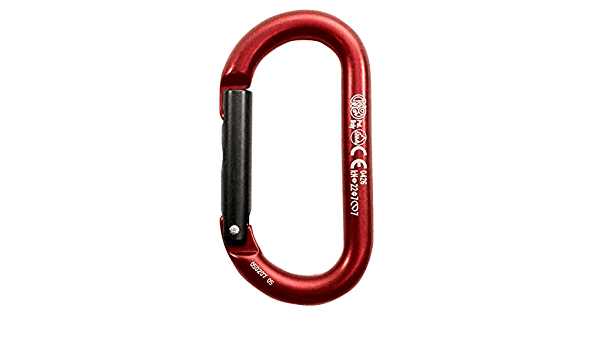 Kong Oval Keylock Anodized Carabiner 