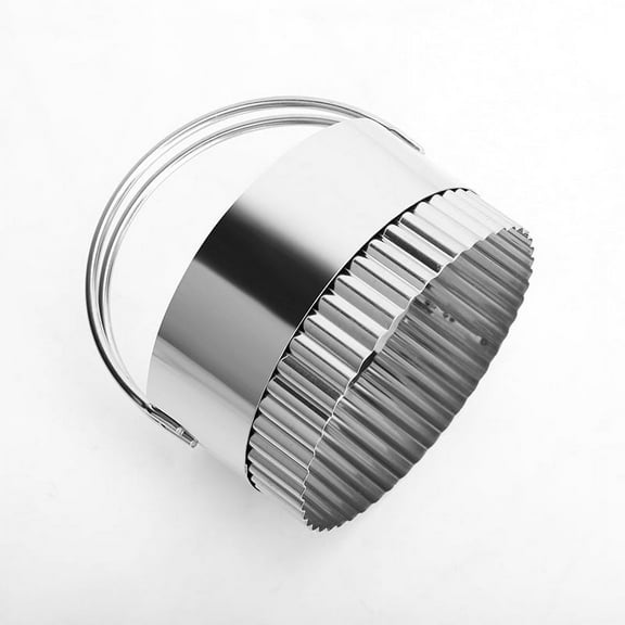 SUNHQXM Stainless Steel Flower Cookie Cutter Set, 5 Count