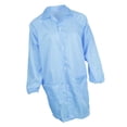 thumbnail image 2 of Bata de laboratorio antiestática, chaqueta, bata, ropa de trabajo, bata dental XXXL azul, 2 of 9