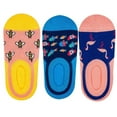 thumbnail image 2 of Love Sock Company 3 Pairs Colorful Funky No-Show Socks Bundle 2 (Unisex), 2 of 6