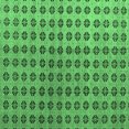 thumbnail image 1 of Ahgly Company Indoor Square Abstract Emerald Green Modern Area Rugs, 8' Square, 1 of 4
