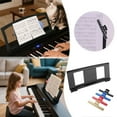 thumbnail image 2 of Universal Sheet Music Stand Compatible with Multiple Keyboard Models Durable Folding Design for Stable Performance, 2 of 9
