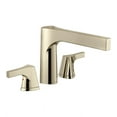 thumbnail image 3 of Delta Zura Roman Tub Trim, Stainless, 3 of 5