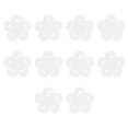 thumbnail image 2 of yuksok 10 Pieces Key Chain Durable Hydrangea Pendant Pattern for Stitching Supplies 40x40mm, 2 of 8