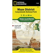 National Geographic Trails Illustrated M Maze District: Canyonlands National Park Map, Book 312, (Paperback)