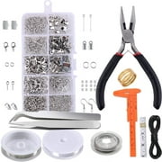 Pixnor DIY Jewelry Making Tool Kit Supplies Kit Jewelry Repair Tools With Accessories