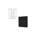 thumbnail image 2 of Pemberly Row Modern / Contemporary Armoire Engineered Wood Black, 2 of 5