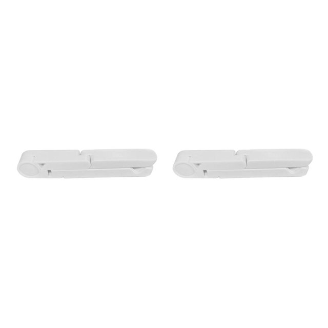 Injueey Soporte para teléfono móvil Oficina en el hogar Soporte ajustable antideslizante para teléfono celular Soporte plegable para Air 3 Blanco 2piezas