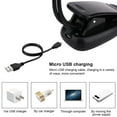 thumbnail image 7 of Book Light, Rechargeable Reading Light 5 LED Easy Clip on Reading Lamp, 3 Color Temperature, Portable Task Lamp (Black), 7 of 7