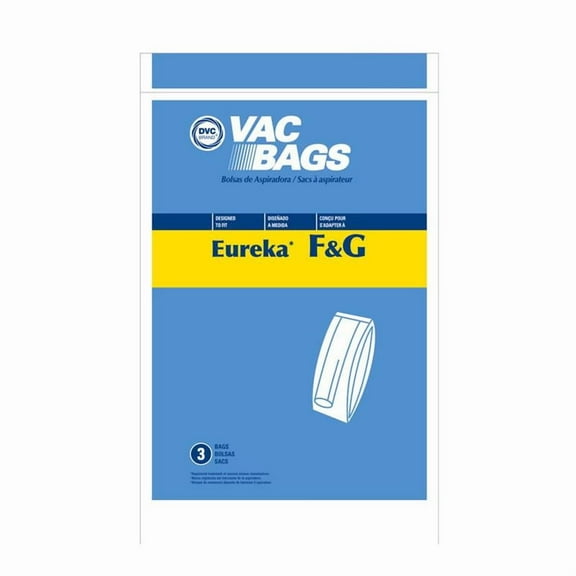 Esso ER-1406 Eureka F & G Vacuum Bags, Pack of 3