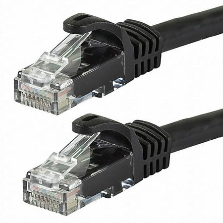 UPC: 0710348873968 | Monoprice Patch Cord Cat 6 Flexboot Black 3.0 ft. 9797