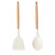 thumbnail image 1 of Utensilios de cocina de silicona | Mango de madera, utensilios de cocina antiadherentes, resistentes al calor, 1 of 5