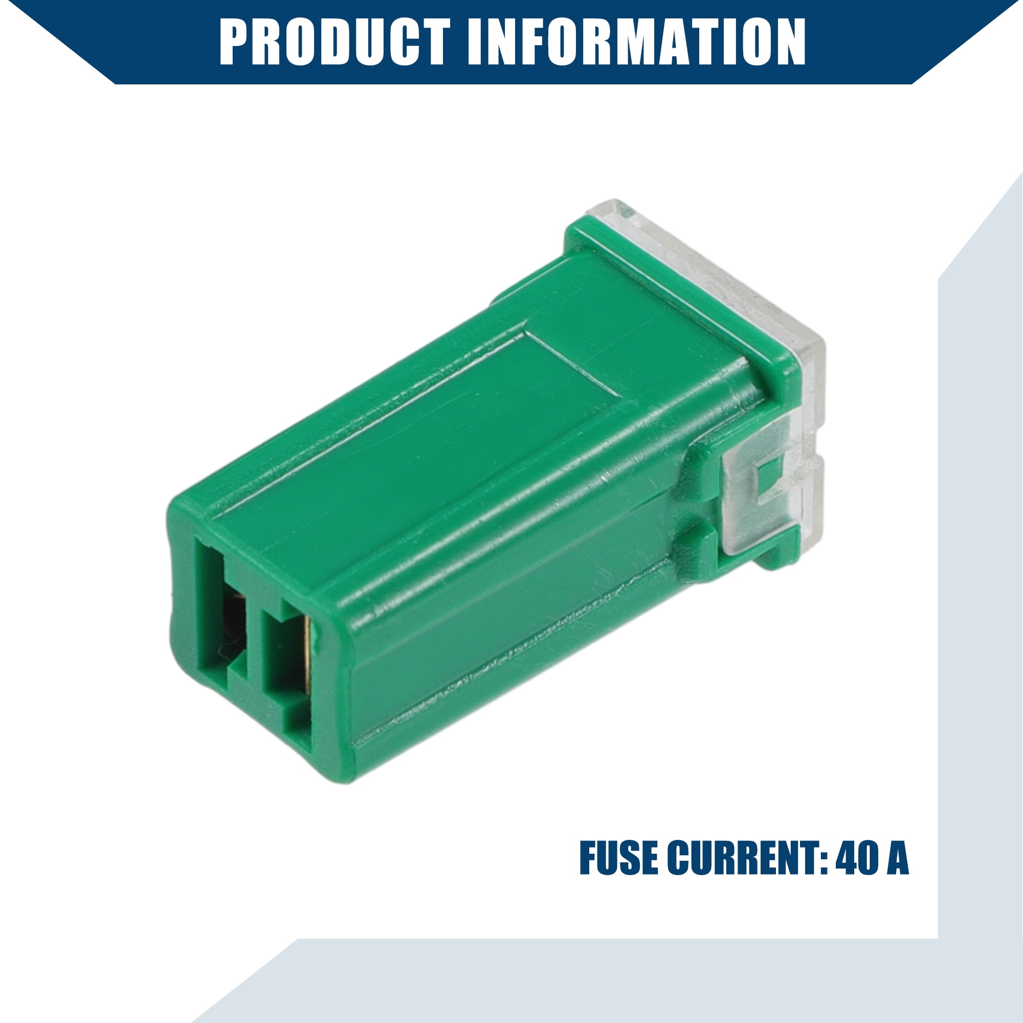 Unique Bargains 5 Pcs 80A Micro Cartridge Fuses Engine Inner FMM M-Case Type Fuses For Car Truck Durable Plastic Metal