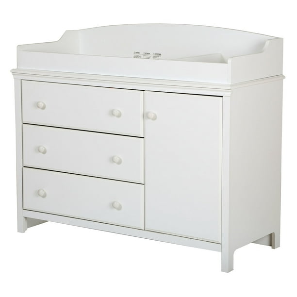 South Shore Cotton Candy 3 Drawer Changing Table Walmart Com