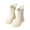 White, variant on Mid Calf Boots for Girls Wide Calf Riding Boot Round Toe Low Heel Combat Boots PU Leather Boot Side Zipper Walking Shoes Punk Goth Booties Western Cowboy Bootie Casual Comfatable Slip On Shoes