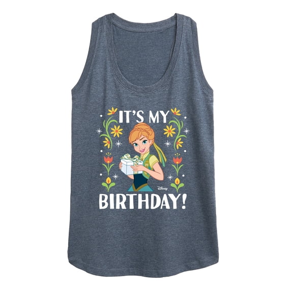 Disney Frozen - Anna It's My Birthday - Women's Racerback Tank Top