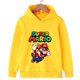 thumbnail image 5 of Ropa infantil con estampado creativo de Super Mario, sudadera informal de calle para hermano, sudadera deportiva para exteriores, sudadera con capucha para hermano de 3 a 14 años, 5 of 5