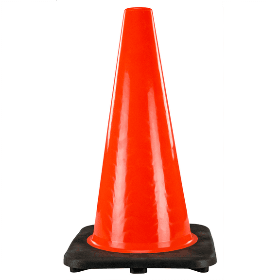 Traffic Cone Solid Orange-18 BULK/PALLET
