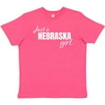 thumbnail image 3 of Inktastic Just a Nebraska Girl Born and Raised Youth T-Shirt, 3 of 5