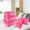 Hot Pink, variant on 9Pcs Travel Luggage Storage Bags TeqHome Foldable Suitcase Organizer Travel Cubes Set for for Travel Accessories Blue