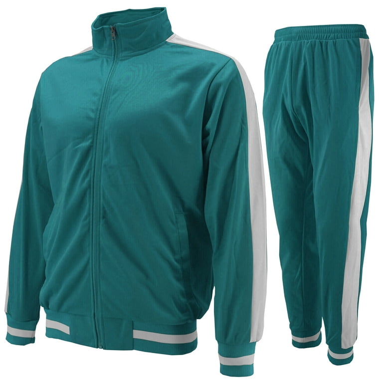 Teal jogging shop suit