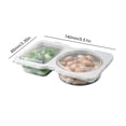 thumbnail image 4 of Contenedor Condimentos Doble Compartimento Contenedores Desechables A Prueba Fugas 30 Uds., 4 of 4