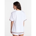 thumbnail image 3 of No Boundaries Pride Oversized Graphic Jersey, Women's XXS-XXL, 3 of 5