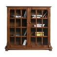 thumbnail image 6 of Crafters and Weavers Arts and Crafts Wood Double Door Bookcase in Dark Walnut, 6 of 6
