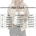 thumbnail image 2 of MaFYtyTPR Women's Coat Cropped Classic Lapel Collar Casual Jackets With Checkered Lining Jacket Coats Army Green L, 2 of 4