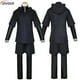 thumbnail image 2 of Anime japonés Tokyo Ghoul Cosplay Kaneki Ken Cosplay disfraz chaqueta con capucha pantalones cortos conjunto completo trajes hombres uniformes máscaras, 2 of 5