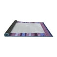 thumbnail image 2 of Ahgly Company Indoor Rectangle Solid Blue Modern Area Rugs, 7' x 9', 2 of 4