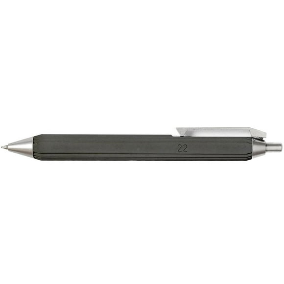 22Studio CBP01001 Contour Dark Grey Ballpoint Pen