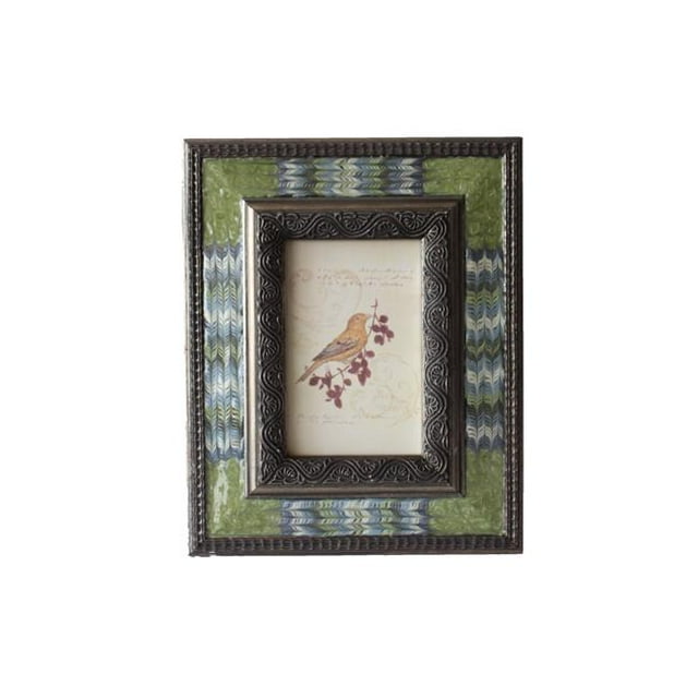 Jeco WD-PF018 4 x 6 in. Pattern Frame, Brown