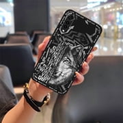 HBH-Phone Case For LG Velvet 4G/5G, Anti-knock Durable Phone Protector Back Cover Anti-dust Cute Dirt-resistant Shockproof Soft case Silicone Graffiti Waterproof Fashion Design Full wrap