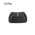 thumbnail image 3 of Uxcell Straight Slide Potentiometer Flat Push Knob Insert Shaft 4x2mm White Black 10pcs, 3 of 5