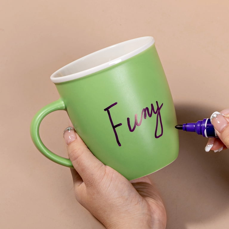 Lifver 19 Oz Colorful Ceramic Coffee Mug Set of 4 Large Porcelain Cups  Vibrant Colors for Home and Gift - Walmart.com