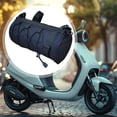 thumbnail image 1 of Bolsa delantera para bicicleta, bolsa para manillar de bicicleta, para senderismo, ciclismo, accesorios para exteriores Negro, 1 of 8