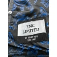 thumbnail image 4 of First Mfg Co - The Club Cut - Men's Motorcycle Biker Riding Black Blue Leather Vest - Medium, 4 of 4