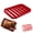 Red, variant on Hot Pad Cooking Rack Silicone Roast Rack Oven Place Insert Red Nonstick Dishwasher Safe, For Oven Kitchen Cooking Baking Steaming Microwave Roasting Pan BBQ(Red)