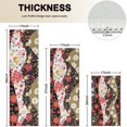 thumbnail image 4 of Pioneer Flower Floral Print Pattern Kitchen Rugs Sets Of 3,Kitchen Runner Rugs Non Skid Washable,Decorative Kitchen Floor Mats for Kitchen,Sink,Laundry,17"x30"+ 17"x47" + 17"x59", 4 of 6