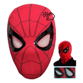 thumbnail image 2 of Mascara Para Spiderman Abre Y Cierra Ojos Cosplay Disfraz Xtellar rojo, 2 of 3