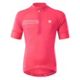 thumbnail image 1 of Radvik - Jersey de Ciclismo Alpha Logotipo Niñas (Azalea, Blanco Brillante), 1 of 3